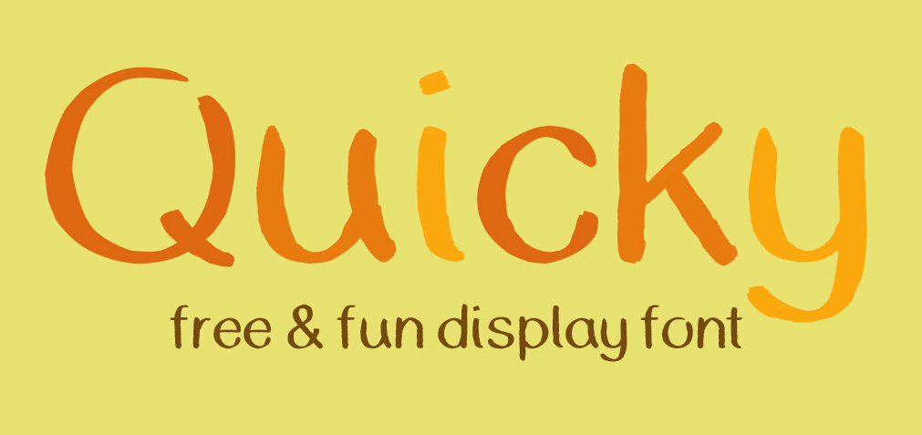 QUICKY Font